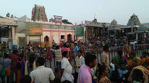 பழனி முருகன் கோயில் பணியாளர்கள் ஆறு பேர் தற்காலிக பணிநீக்கம்