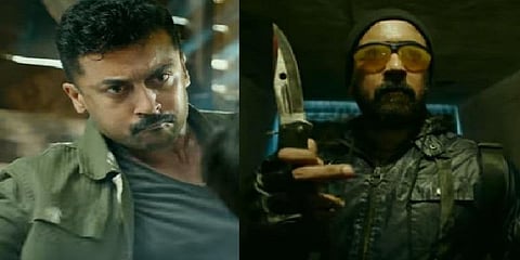 'காப்பான்' படத்தில் ஹீரோ மற்றும் வில்லனாக சூர்யா