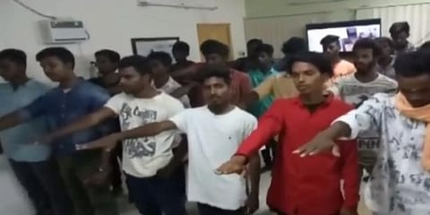 “இனி தவறு செய்ய மாட்டோம்” - போலீஸ் முன் உறுதியெடுத்த “ரூட்டு தலைகள்”