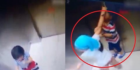 லிஃப்டில் சிக்கித் தவித்த சிறுவன்; புலியாக பாய்ந்து காப்பாற்றிய சிறுமி