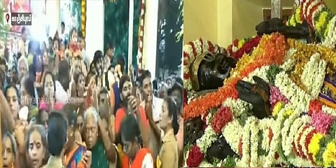 விஐபி, விவிஐபி அத்திவரதர் தரிசனம் தற்காலிக நிறுத்தம்