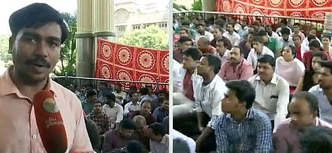 போராட்டத்தில் குதித்த அரசு மருத்துவர்கள்: கோரிக்கை பரிசீலிக்கப்படுவதாக அமைச்சர் பதில்