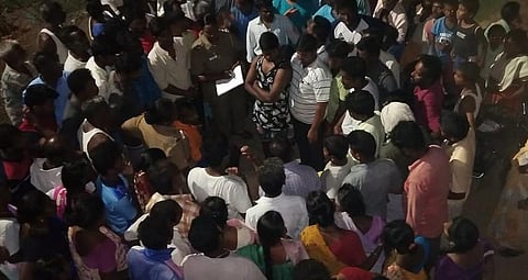 வேலூர் அருகே இருதரப்பு மோதல்.. காவல்துறை குவிப்பு