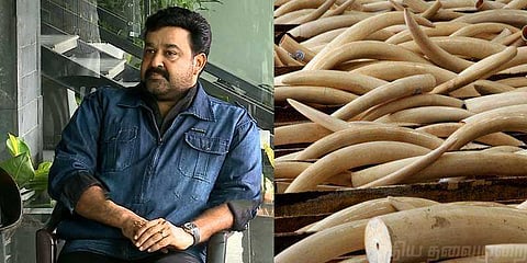 யானை தந்தங்கள் வழக்கு: நடிகர் மோகன்லால் மீது குற்றப்பத்திரிகை தாக்கல்