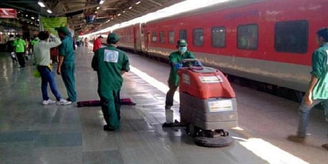நாட்டிலேயே சுத்தமான ரயில் நிலையம் ஜெய்ப்பூர்