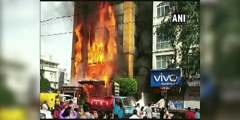 மத்தியப் பிரதேச நட்சத்திர விடுதியில் தீ விபத்து