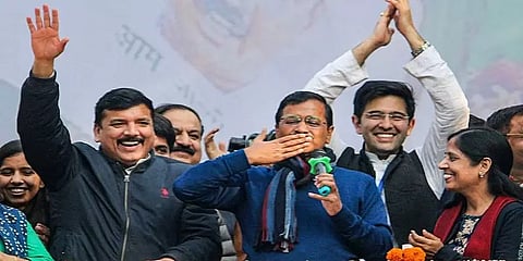 3-ஆவது முறையாக டெல்லி முதலமைச்சராக பதவியேற்கும் கெஜ்ரிவால்