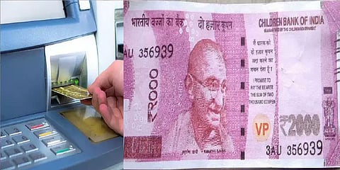 மதுரை: ஏடிஎம் -ல் சிறுவர்கள் விளையாடும் ரூ.2000 நோட்டு வந்ததாகப் புகார்