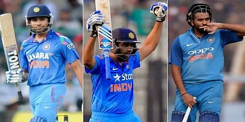 "தோனியின் அறிவுரையை நிராகரித்தேன்" - ரோகித் சர்மாவின் நினைவலைகள் !