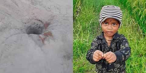 தெலங்கானா: 120 அடி ஆழ்துளைக் கிணற்றில் தவறி விழுந்த சிறுவன்..!