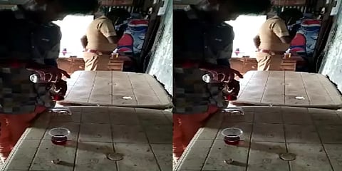 பணி நேரத்தில் பாரில் மது அருந்திய விவகாரம் : விருதுநகரில் சிறப்பு எஸ்.ஐ சஸ்பெண்ட்