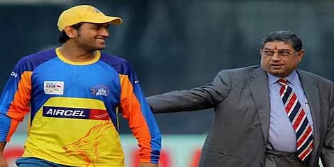 'சிறந்த வீரர் ஒருவரை அணியில் சேர்க்க மறுத்த தோனி’- என்.சீனிவாசன் தகவல்