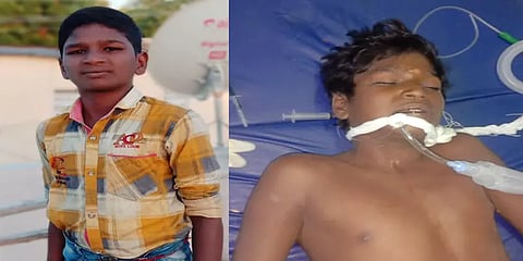 மாடி சுற்றுச்சுவர் இடிந்து விழுந்து சிறுவன் பரிதாப உயிரிழப்பு .. திருச்சி அருகே சோகம்
