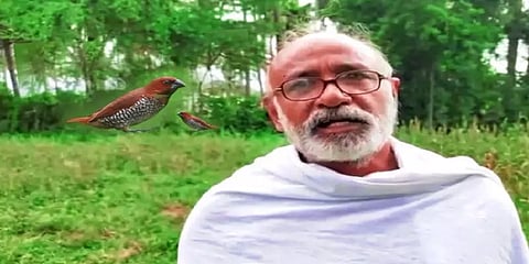 பறவைகளுக்காகப் பயிரிடும் பாரி வள்ளல்.... இயற்கை விவசாயியின் தாராள மனசு