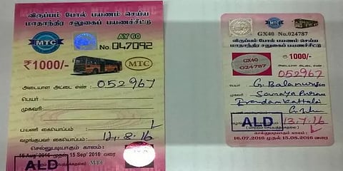 சென்னையில் நாளை முதல் பஸ் பாஸ் பெறலாம் !