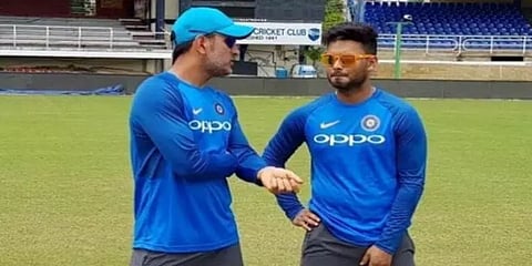 "தோனியாகவே மாறினார் ரிஷப் பன்ட்"- எம்எஸ்கே பிரசாத் !