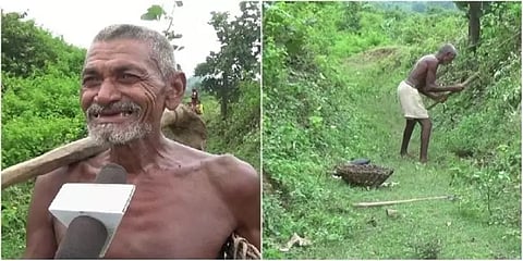 பீஹார் - 30 வருடங்கள்... 3கிமீ நீண்ட கால்வாய் வெட்டிய முதியவர்