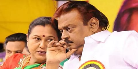 விஜயகாந்த், பிரேமலதா மருத்துவமனையில் இருந்து டிஸ்சார்ஜ்