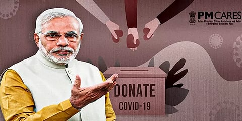 பி.எம் கேருக்கு மத்திய அரசு ஊழியர்களின் சம்பளத்திலிருந்து ரூ 157 கோடி நிதியுதவி்.