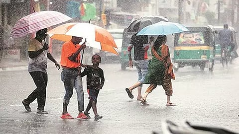 heavy rain