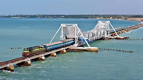 Pampan bridge