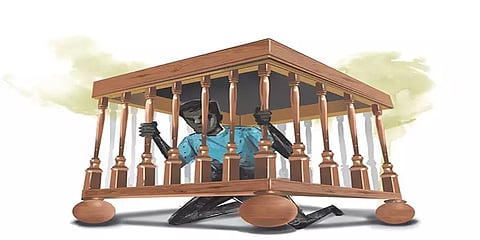 கஞ்சா கடத்தல் வழக்கில் சிறையில் உள்ள இருவருக்கு குண்டாஸ்