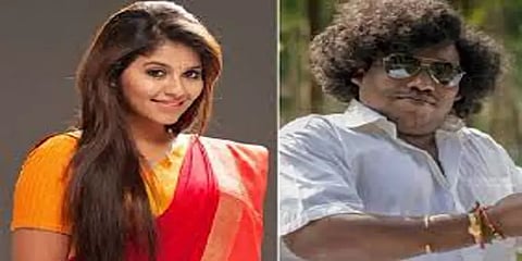 பேய் படத்தில் யோகி பாபுவுடன் நடிக்கும் அஞ்சலி: இன்று ஃபர்ஸ்ட் லுக்