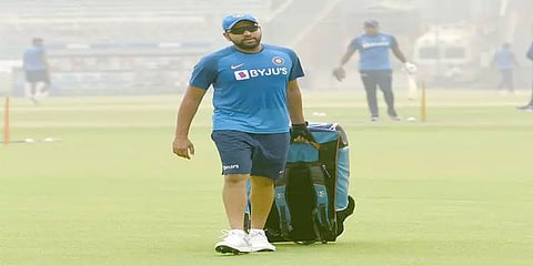 உடற் தகுதிக்கான பயிற்சியை தொடங்கினார் ரோகித் சர்மா !
