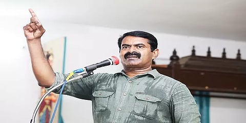 யாரும்பேசாத, யாருக்கும் தாய்மொழியாக இல்லாத சமஸ்கிருதத்தை திணிப்பதை நிறுத்துங்கள் : சீமான்
