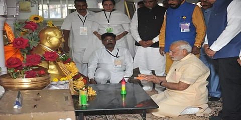 "அம்பேத்கரின் கனவை நிறைவேற்றுவோம்!"-பிரதமர் மோடி