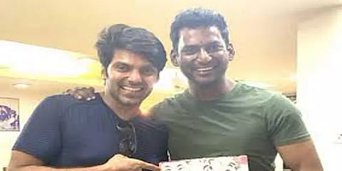 விஷால்,ஆர்யா நடிக்கும் ‘எனிமி’ படத்தின் ஃபர்ஸ்ட் லுக் போஸ்டர் வெளியீடு!