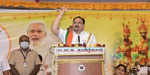 “சட்டமன்ற தேர்தலில் பாஜக தான் முக்கிய இடம் வகிக்கும்” - ஜெ.பி.நட்டா பேச்சு