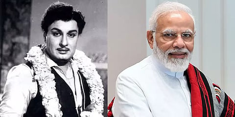 'எம்ஜிஆர் பலரது இதயங்களில் வாழ்ந்து கொண்டிருக்கிறார்' - பிரதமர் மோடி புகழாரம்