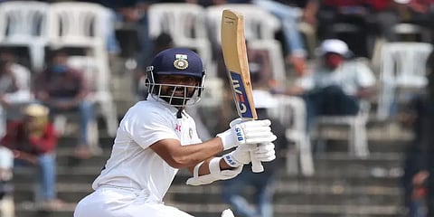 சென்னை டெஸ்ட்டில் ரஹானே 50; ரோகித் 150 - வலுவான நிலையில் இந்திய அணி