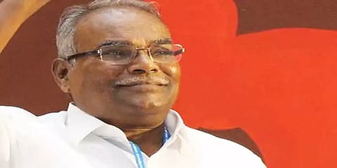கரூர் எம்.பி ஜோதிமணி கைது நடவடிக்கை, காவல்துறையின் அடாவடித்தனம் : கே.பாலகிருஷ்ணன்
