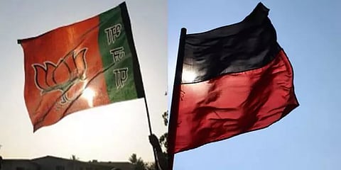 துறைமுகம் தொகுதி பாஜக வேட்பாளரை சிறைப்பிடித்த புகார்: திமுகவினர் 2 பேர் கைது