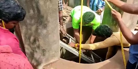 கிணற்றை சுத்தம் செய்ய இறங்கிய தொழிலாளி உயிரிழப்பு