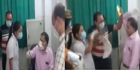 உ.பி: மாறி மாறி தாக்கிக்கொண்ட செவிலியர் - மருத்துவர்