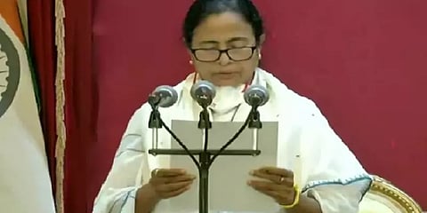 3வது முறையாக மேற்கு வங்க முதல்வராக பதவியேற்றார் மம்தா!