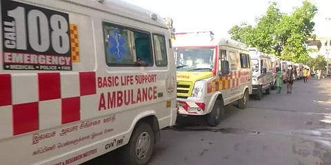 சென்னை ராஜீவ் காந்தி அரசு மருத்துவமனையில் ஆம்புலன்ஸிலேயே உயிரிழந்த 4 கொரோனா நோயாளிகள்!