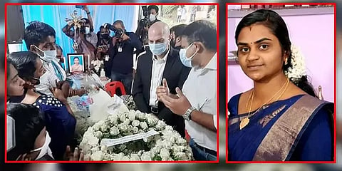கேரளா: இஸ்ரேல் போரில் உயிரிழந்த இடுக்கி பெண் உடல் நல்லடக்கம்