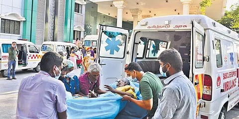 தினசரி கொரோனா பாதிப்பில் 2-ஆவது இடத்தில் தமிழகம்: மத்திய சுகாதாரத்துறை