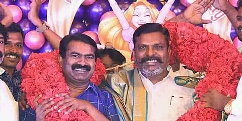 கேரள இந்து அறநிலையத்துறை அமைச்சராக பட்டியலினத்தவர்: சீமான், திருமாவளவன் பாராட்டு