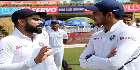 "என்னை பயமில்லாமல் விளையாடச் சொன்னார் கோலி" - சுப்மன் கில்