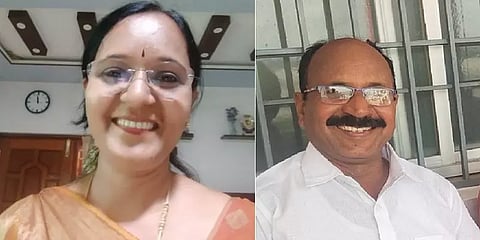 தூக்கிட்டு தற்கொலை செய்துகொண்ட மனைவி - துக்கம் தாளாமல் மாடியில் இருந்து குதித்த காவலர்