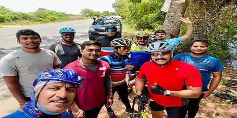 சென்னையிலிருந்து புதுச்சேரி வரை சைக்ளிங் செய்த நடிகர் ரஹ்மான்