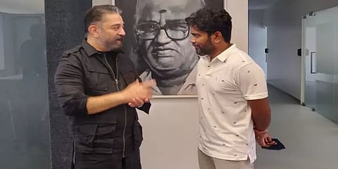 ’சார்பட்டா பரம்பரை’ படக்குழுவினரை நேரில் அழைத்து பாராட்டிய கமல்ஹாசன்