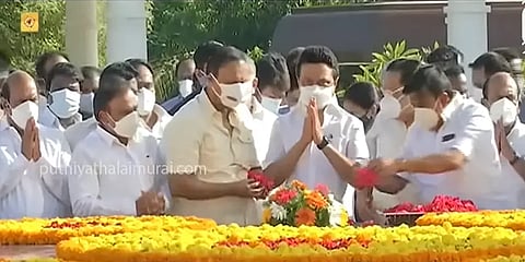 ”கருணாநிதியின் கனவு திட்டங்களை செயல்படுத்தி வருகிறோம்” - ஸ்டாலின்