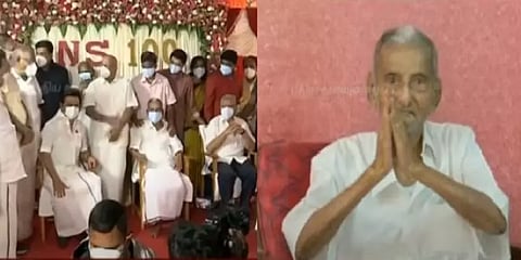 என்.சங்கரய்யாவுக்கு ‘தகைசால் தமிழர்’ விருதை வழங்கினார் முதல்வர் ஸ்டாலின்