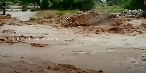 கரை உடைப்பு விவகாரம்: கீழ்பவானி வாய்க்காலில் தண்ணீர் நிறத்தம்; முதற்கட்ட பணிகள் தொடக்கம்